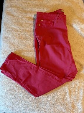 YMI Hot Pink Skinny Jeans